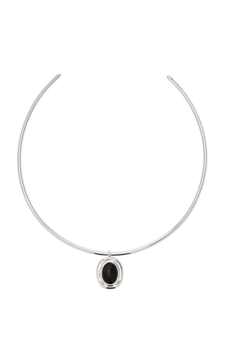 LIE STUDIO Exclusive Cleo Silver-Plated Necklace