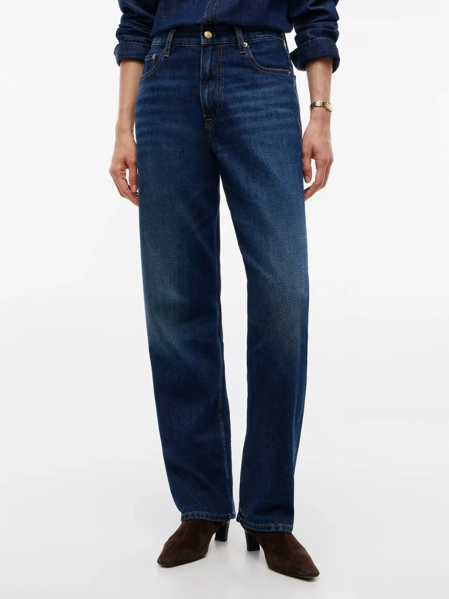 TOMMY HILFIGER High-Rise Straight Jean