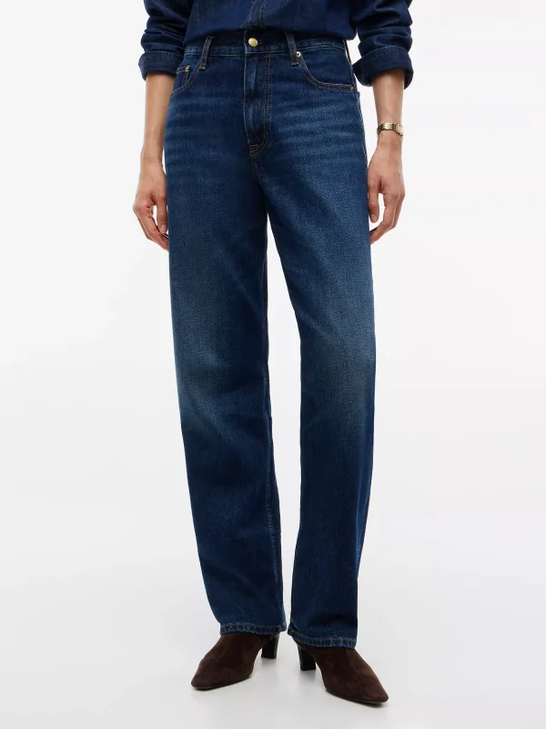TOMMY HILFIGER High-Rise Straight Jean