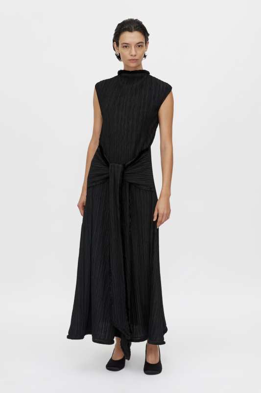 CAMILLA AND MARC Mavis Midi Dress in Black