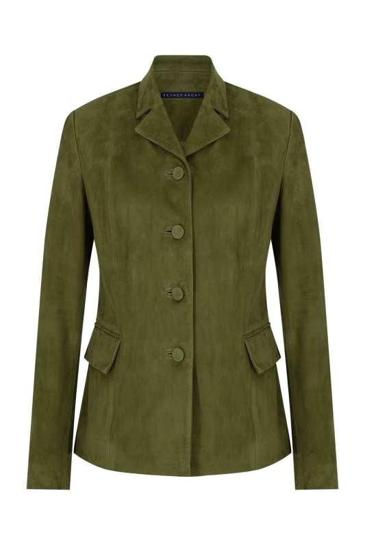 ZEYNEP ARCAY Vintage Suede Blazer