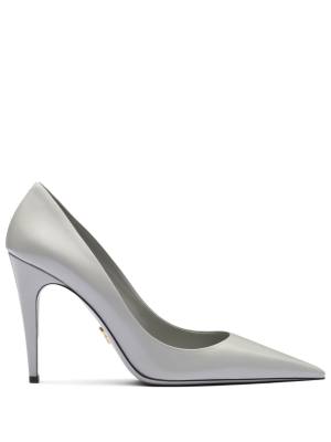 PRADA brushed leather pumps
