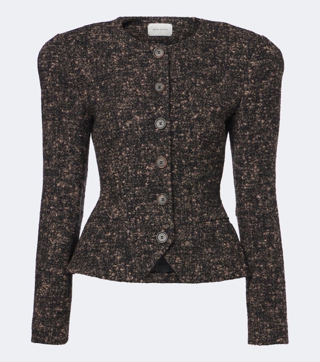 MAGDA BUTRYM Wool and cashmere-blend bouclé jacket
