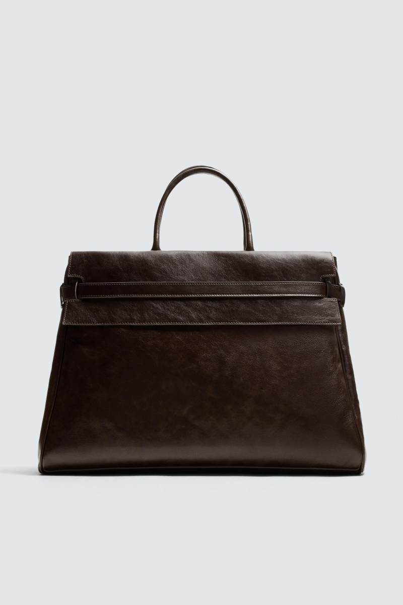 ZARA LEATHER HANDBAG