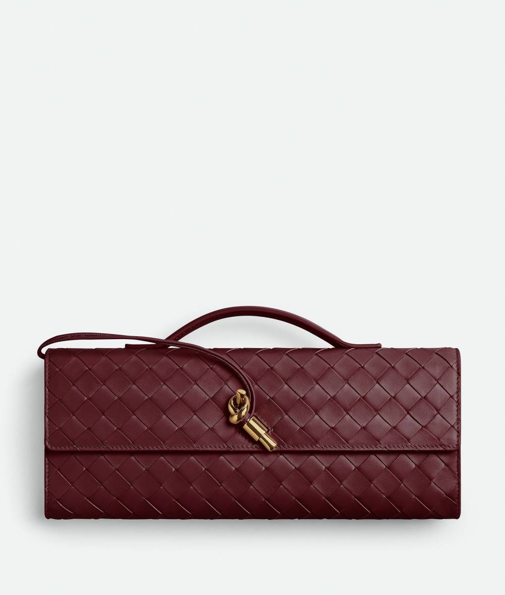 Bottega Veneta Andiamo Clutch Barolo