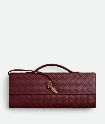 Bottega Veneta Andiamo Clutch Barolo