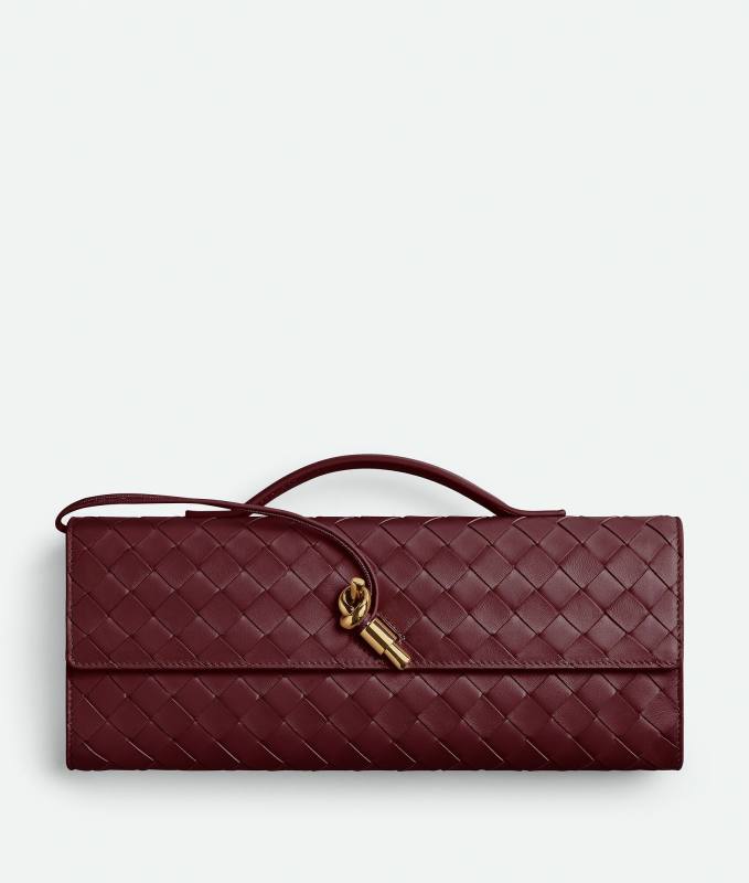 Bottega Veneta Andiamo Clutch Barolo