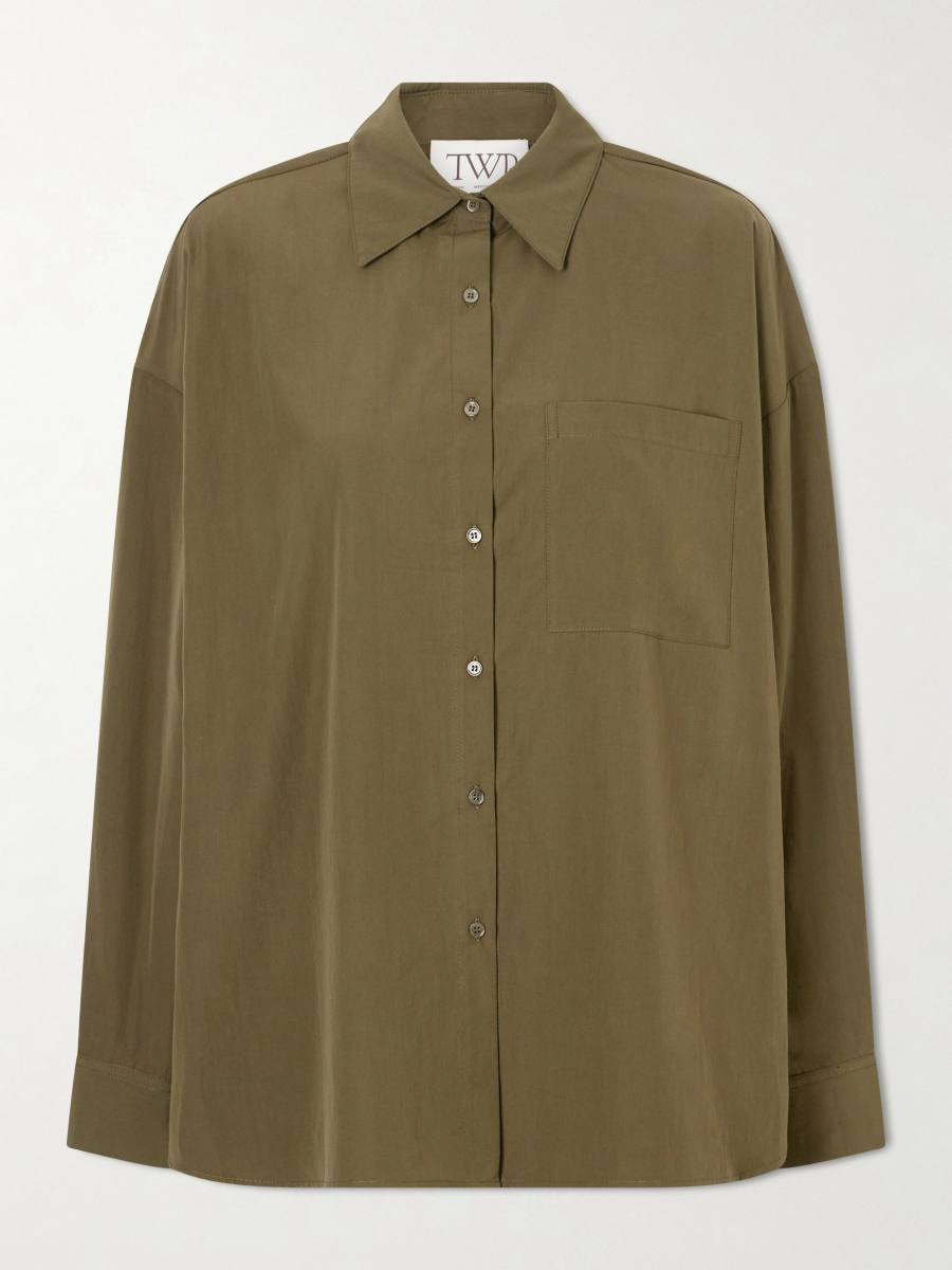 TWP Something Borrowed cotton shirt