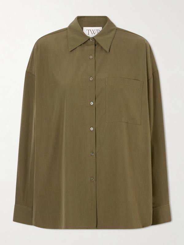 TWP Something Borrowed cotton shirt