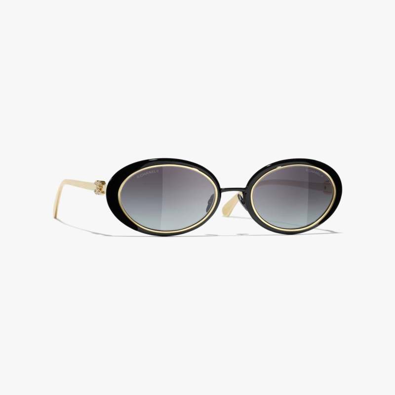 CHANEL OVAL SUNGLASSES