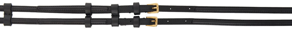 The Row Black Double Belt