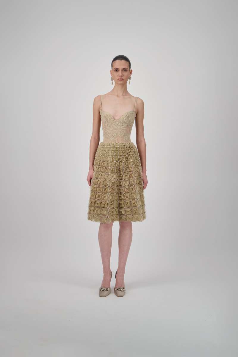 Georges Hobeika Lace Floral Bodysuit