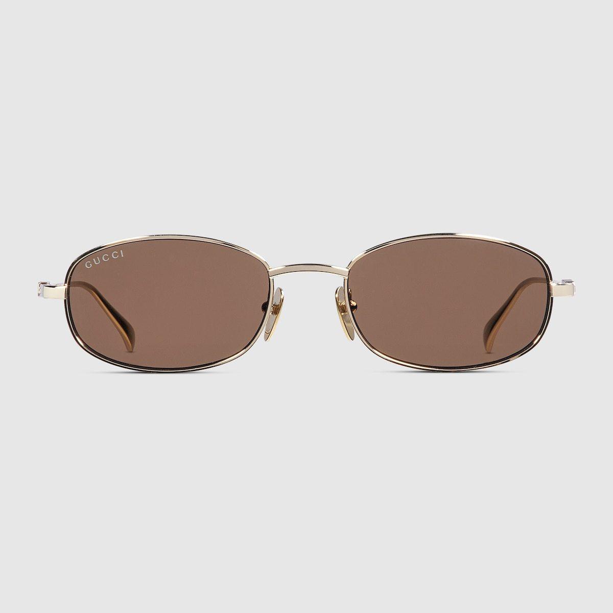 Gucci Oval frame sunglasses