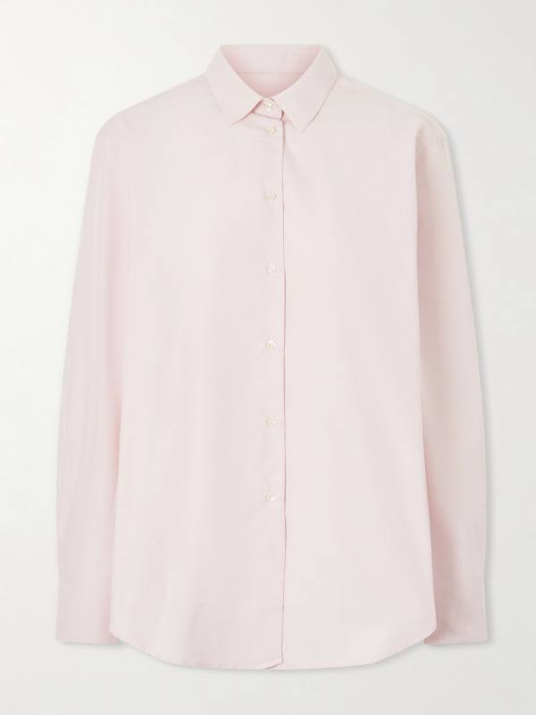 ROHE Cotton-poplin shirt