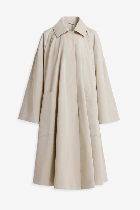 NOUR HAMMOUR Jane Graceful Cotton Coat