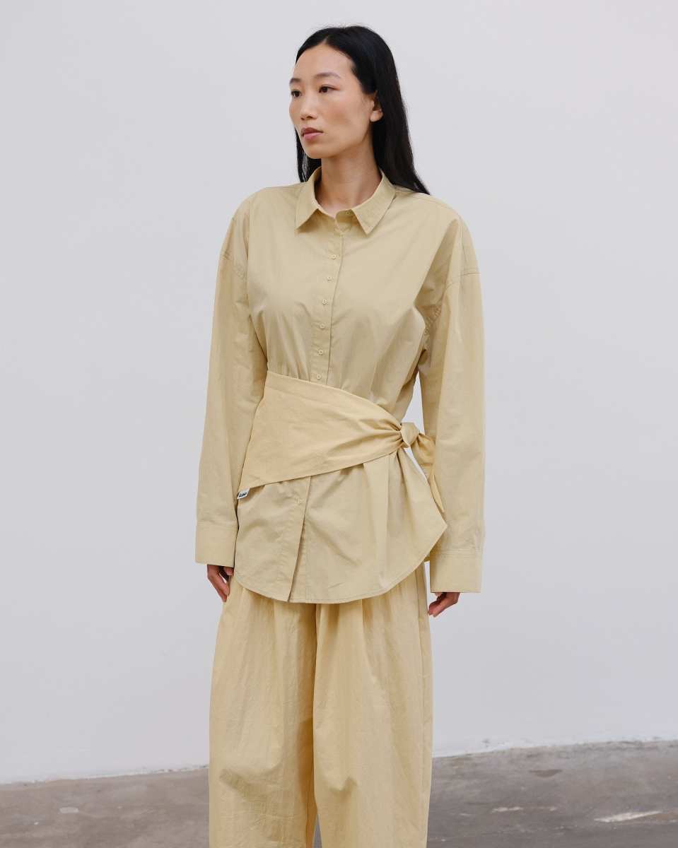Ölend Abril Shirt in Butter Yellow