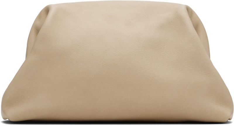 The Row Beige Mira Clutch