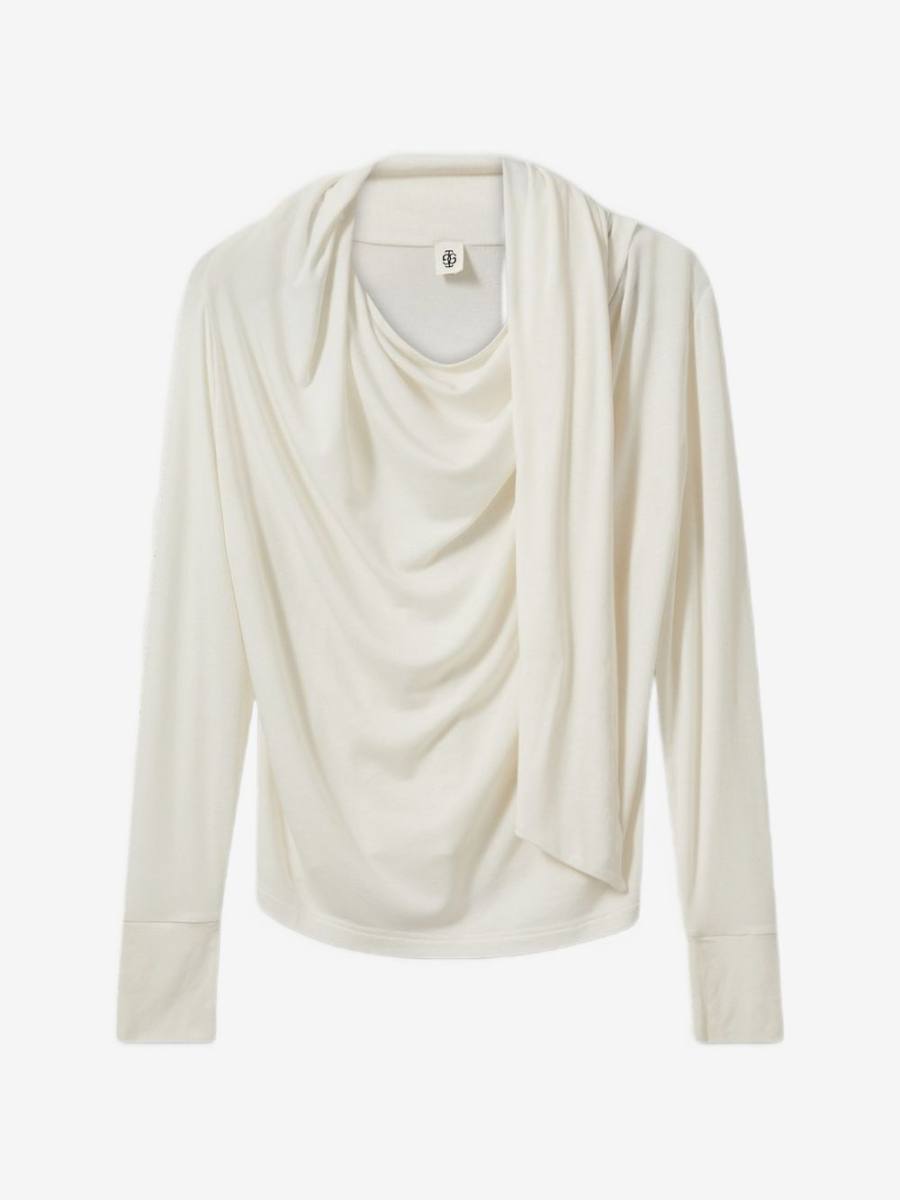 The Garment Breanna draped long-sleeve T-shirt