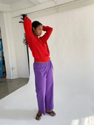 Brooke Callahan Tie Pants - Purple