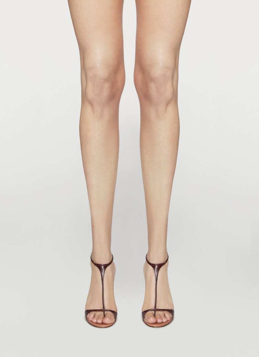 Francesco Russo Extra thin t-strap sandal R1S1022
