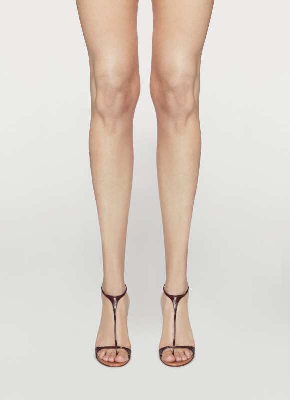 Francesco Russo Extra thin t-strap sandal R1S1022
