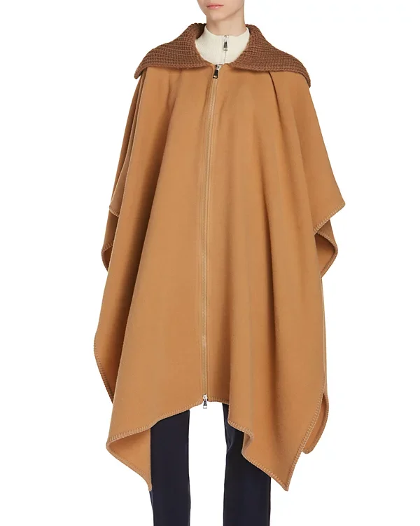 Moncler Wool Cape