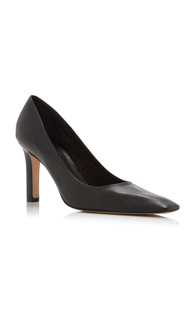 The Row Carla Leather Pumps