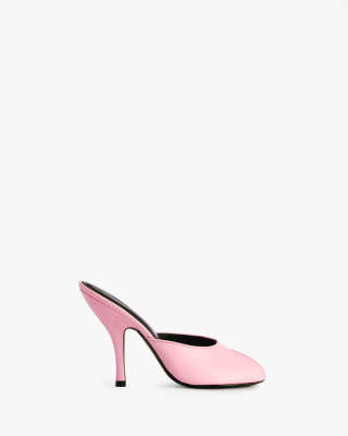 JUDE Date Mule in Pink Leather