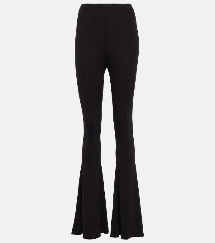 MAGDA BUTRYM High-rise jersey flared pants