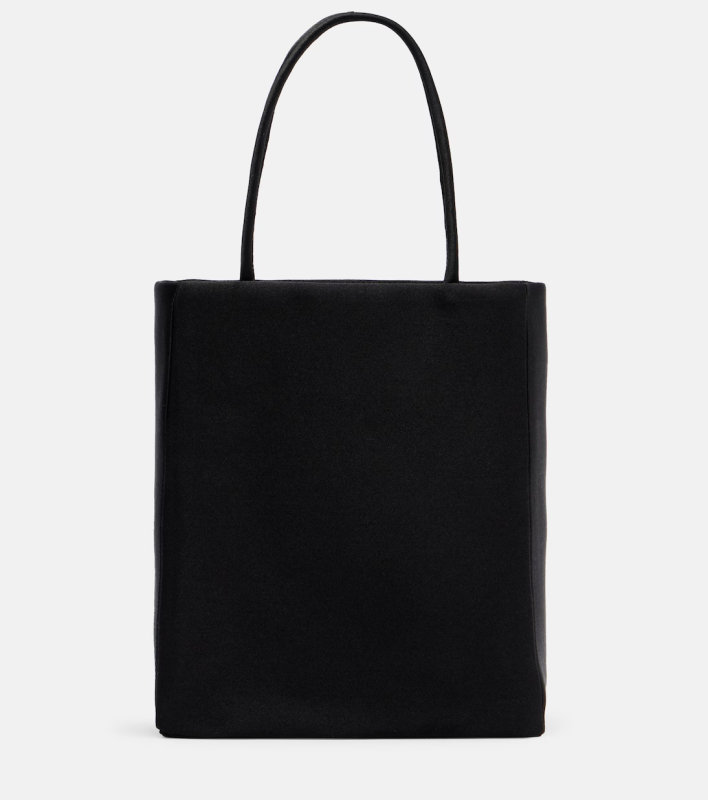 The Elder Statesman Cecily Mini satin shopper