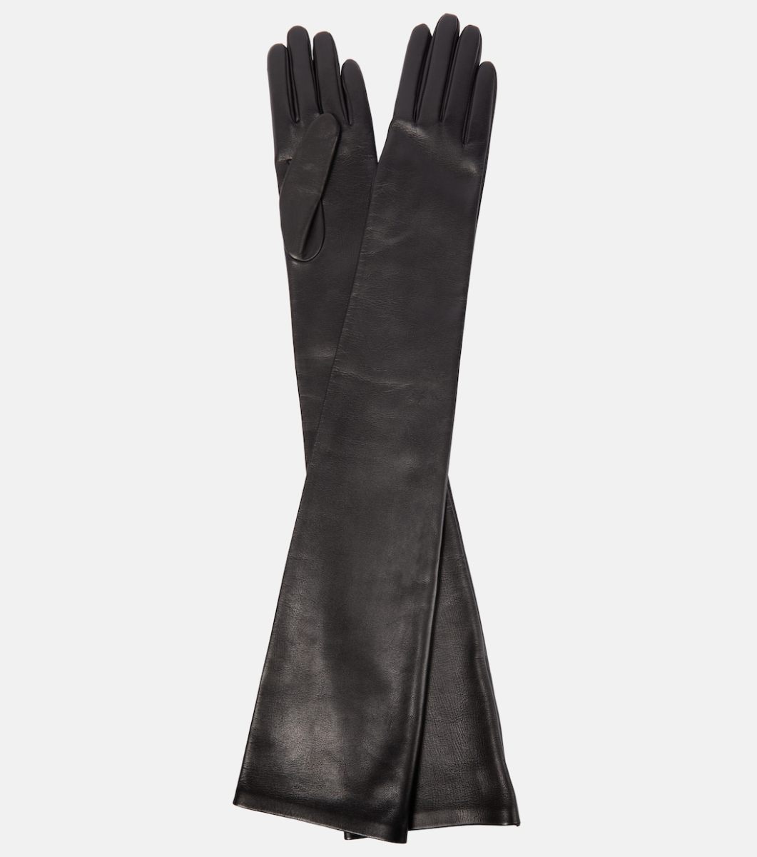 The Row Simon Leather Gloves