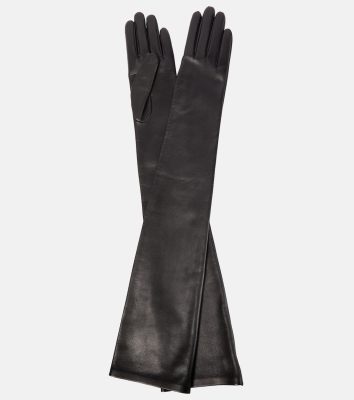 The Row Simon Leather Gloves