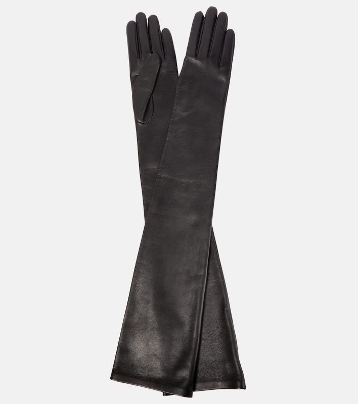 The Row Simon Leather Gloves