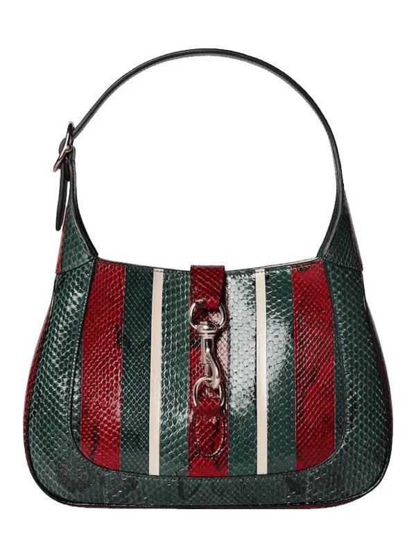 Gucci Jackie python shoulder bag