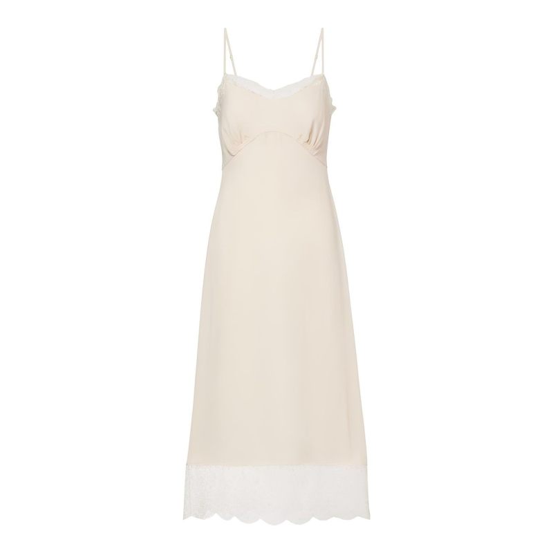 Simone Rocha Crêpe de chine slip dress