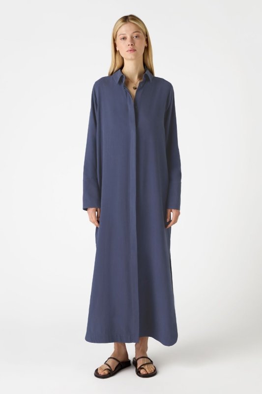 bamford Eranthis Silk Shirt Dress