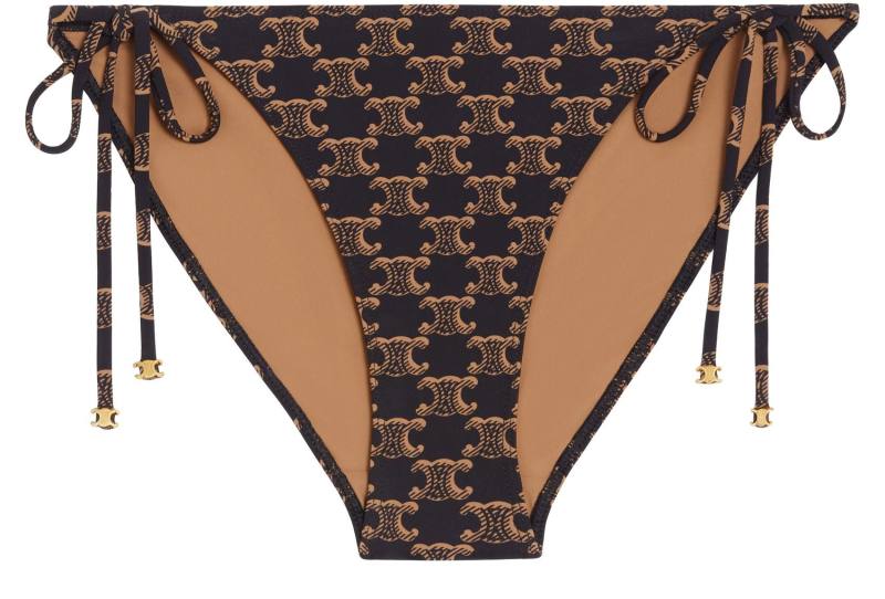 CELINE Swimsuit bottom with monogram in jersey