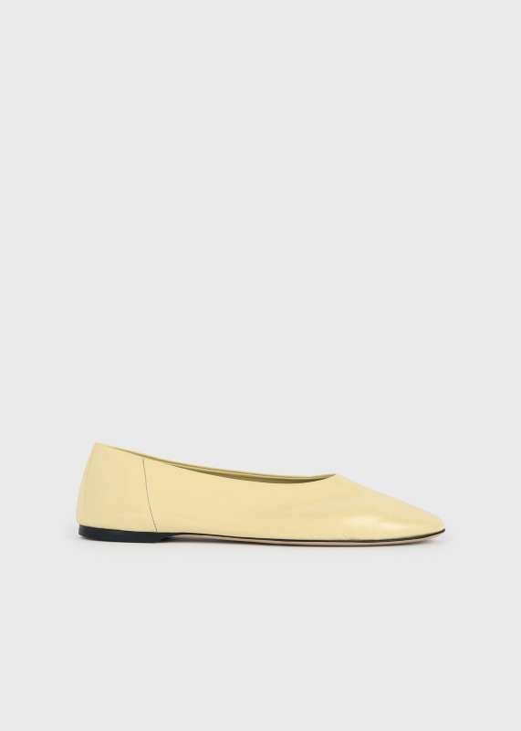 Toteme Slip naplack ballerinas buttercup