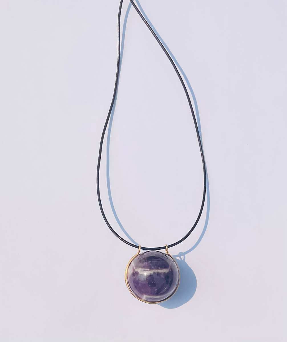 MARISA KLASS Amethyst Healing Sphere