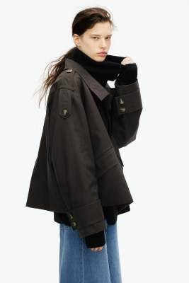 H&M Short trench coat
