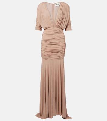 TOVE Devi semi-sheer maxi dress