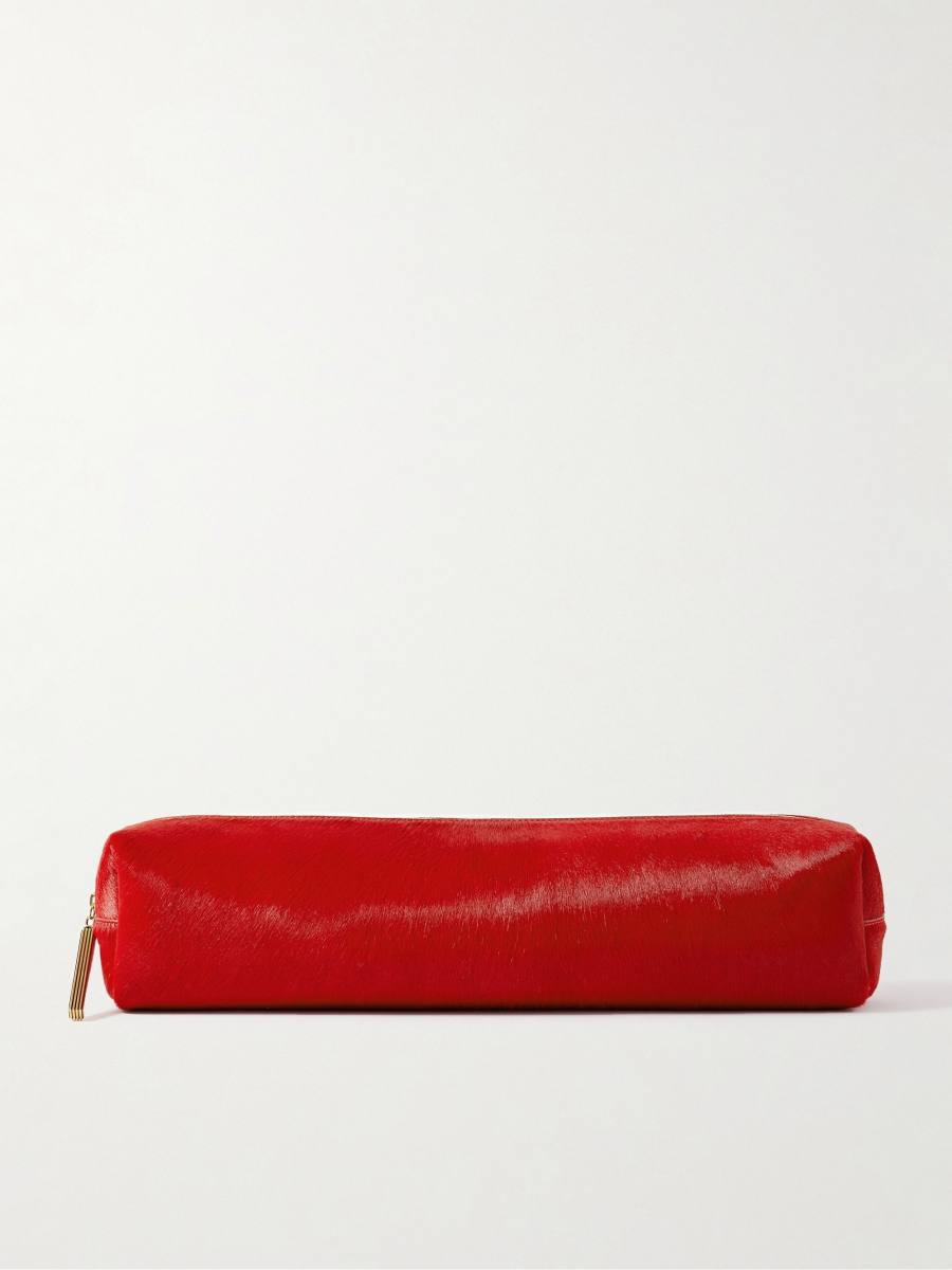 Khaite Kye calf hair clutch