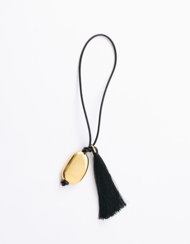 Heaven Mayhem Julia Tassel Bag Charm - Gold