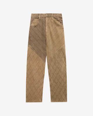 Isabel Marant Jorkis loose-fitting patchwork jeans