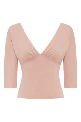 With Jean Lana Top | Pink