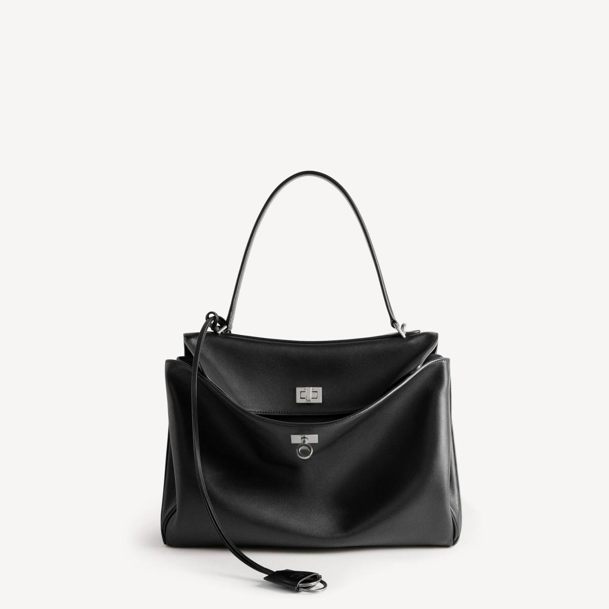Balenciaga Women's Rodeo Handbag Medium in Black