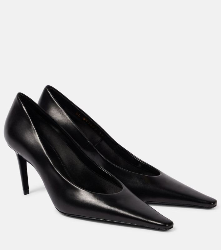 Saint Laurent Anne-Marie 75 leather pumps