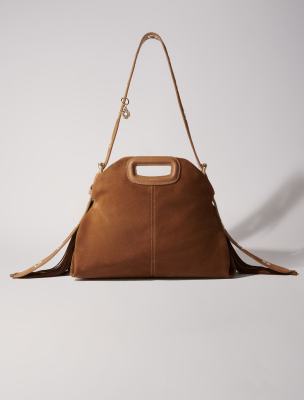 Maje Suede Miss M bag