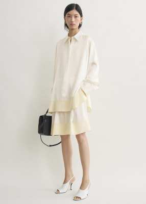 Toteme Soft tuxedo shirt white