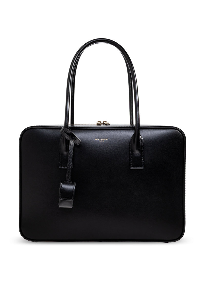 Saint Laurent Sac De Jour Bauletto leather tote bag
